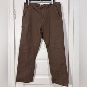 Weatherproof Men's Relaxed Jeans - Brown